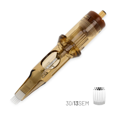 Kwadron 1013 SEMLT 13 SEMLT 0.30 mm Soft Edge Magnum Long Taper Kartuş Dövme İğnesi 20 Adet
