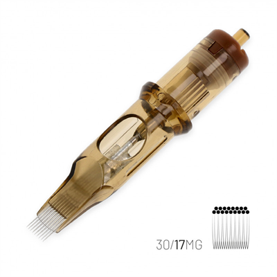 Kwadron 1017 MGLT 17 MGLT 0.30 mm Magnum Long Taper Kartuş Dövme İğnesi 20 Adet