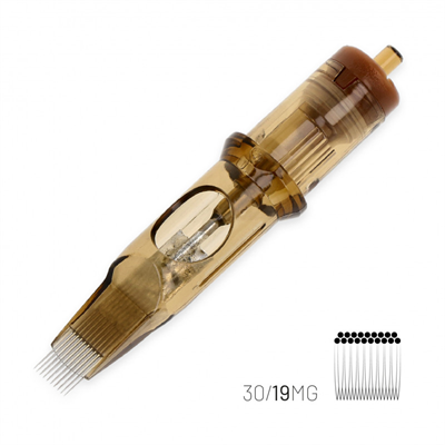Kwadron 1019 MGLT 19 MGLT 0.30 mm Magnum Long Taper Kartuş Dövme İğnesi 20 Adet