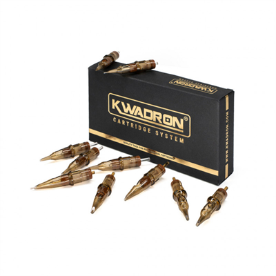 Kwadron 1211 RSLT 11 RS 0.35 mm Round Shader Long Taper Kartuş Dövme İğnesi 20 Adet