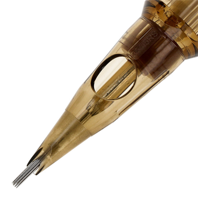 Kwadron 1215 RSLT 15 RS 0.35 mm Round Shader Long Taper Kartuş Dövme İğnesi 20 Adet