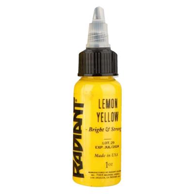 Lemon Yellow - Radiant Tattoo Dövme Boyası  - 1oz/30ml