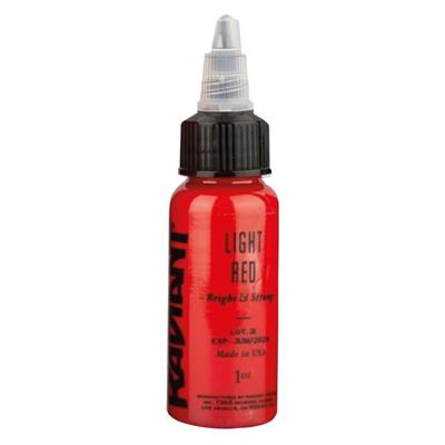 Light Red - Radiant Tattoo Dövme Boyası  - 1oz/30ml