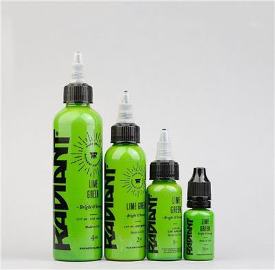 Lime Green - Radiant Tattoo Dövme Boyası  - 1oz/30ml