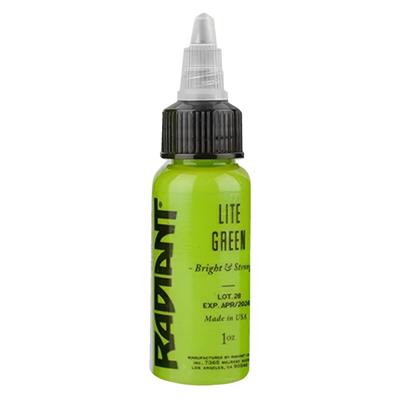 Lite Green - Radiant Tattoo Dövme Boyası  - 1oz/30ml