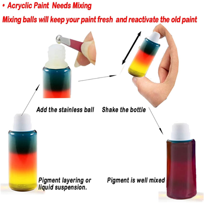 Magnetic Ball for Ink Mixer - Boya Karıştırıcı İçin Manyetik Top - Kutulu