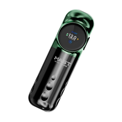 Mast Archer S Green & Black Kablosuz Dövme Makinesi 4.2 mm Stroke