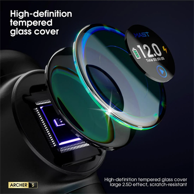 Mast Archer S Green & Black Kablosuz Dövme Makinesi 4.2 mm Stroke