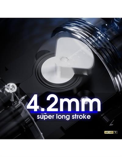 Mast Archer S Kablosuz Dövme Makinesi (Green & Black) | 4.2 mm