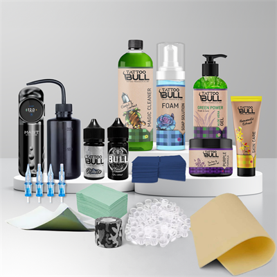 Mast Archer S Grey & Black Kablosuz Dövme Makinesi | Set