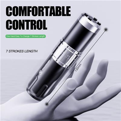 Mast Fold 3 Kablosuz Dövme Makinesi | 7 Stroke 2.4–4.2mm | 2 Pil