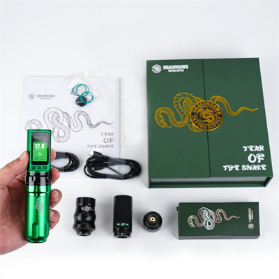 Mast Fold Pro Year Of Snake Kablosuz Dövme Makinesi Ayarlanabilir Stroke