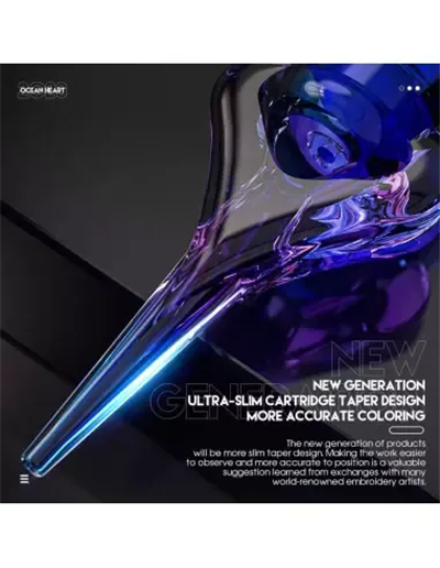 Mast Ocean Heart Cartridges 0801 RL Long Taper - Kartuş Kalıcı Makyaj İğnesi