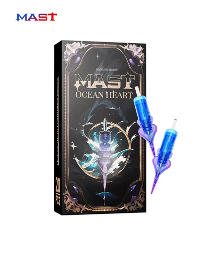 Mast Ocean Heart Cartridges 1203 RL Long Taper - Kartuş Kalıcı Makyaj İğnesi