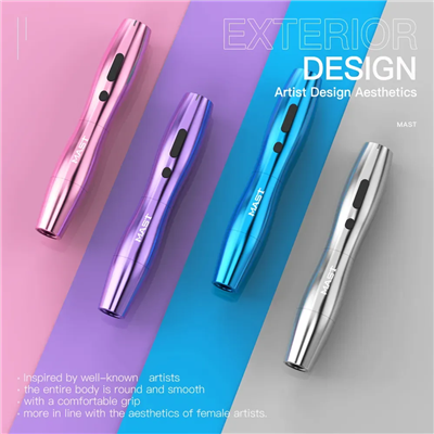 Mast P20 PMU Kablosuz Kalıcı Makyaj Makinesi | 2.5mm | Pembe