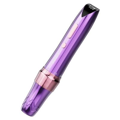 Mast P60 Wireless Tattoo Pen Machine With 2.2MM-3.2MM Adjustable Strokes Permanent Makeup-Purple