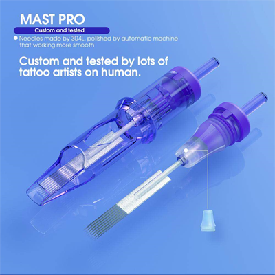Mast Pro 0801 1RL Long Taper Kartuş Dövme İğnesi 20 Adet