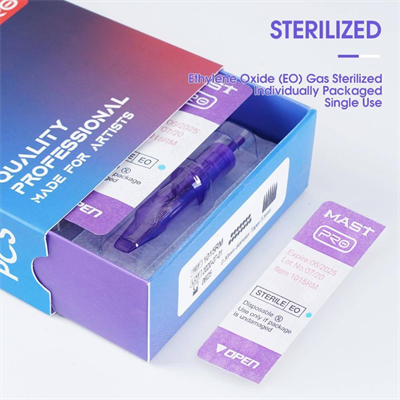 Mast Pro 1021 RM-1 21RM 0.30mm Long Taper Kartuş Dövme İğnesi 20li