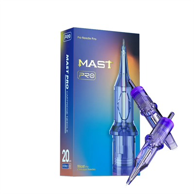 Mast Pro 1021 RM-1 21RM 0.30mm Long Taper Kartuş Dövme İğnesi 20li