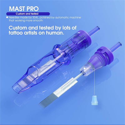 Mast Pro 1003 RL 3 RL 0.30mm Round Liner Long Taper Kartuş Dövme İğnesi 20 Adet