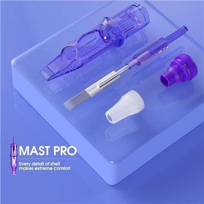 Mast Pro 1005 RL 5 RL 0.30mm Round Liner Long Taper Kartuş Dövme İğnesi 20 Adet