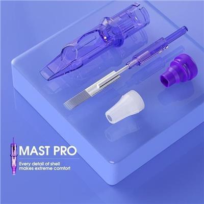 Mast Pro 1009 RL 9 RL 0.30mm Round Liner Long Taper Kartuş Dövme İğnesi 20 Adet