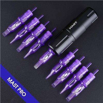 Mast Pro 1215 RM-1 15RM 0.35mm Long Taper Kartuş Dövme İğnesi 20’li