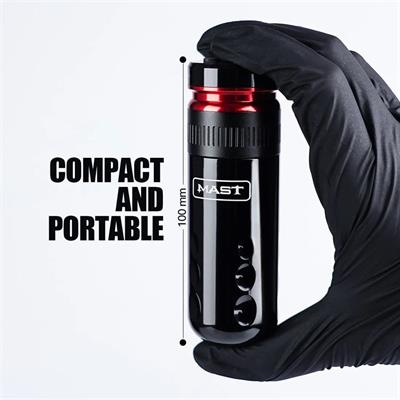 Mast Racer 4.0 mm Stroke Çift Değiştirilebilir Bataryalı Kablosuz Pen Dövme Makinesi