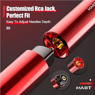 Mast Tour Y22 Kablosuz Kalıcı Makyaj ve Dövme Makinesi - Siyah