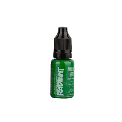 Medium Green - Radiant Tattoo Dövme Boyası - 0,5oz/15ml