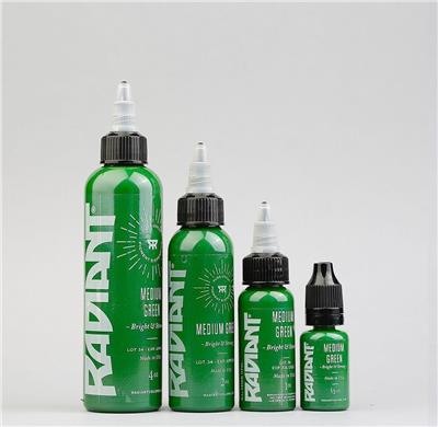 Medium Green - Radiant Tattoo Dövme Boyası  - 1oz/30ml