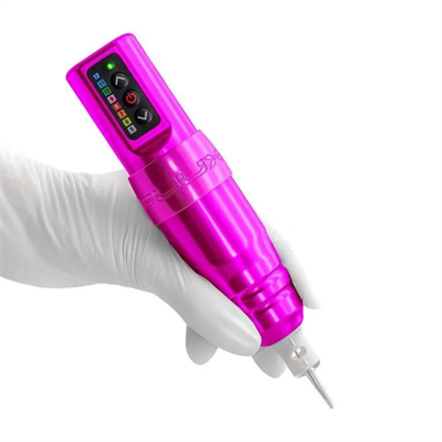 Microbeau Flux S Special Edition 3.0 mm Stroke PowerBolt Kablosuz Kalıcı Makyaj Makinesi Bubblegum