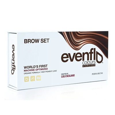Perma Blend Evenflo Brow Set 5li Kalıcı Makyaj Kaş Pigmenti Seti 5x15ml