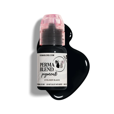 Perma Blend Eyeliner Black Soğuk Alt Tonlu Siyah Eyeliner Pigmenti 15ml