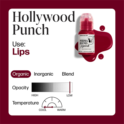 Perma Blend Hollywood Punch Kalıcı Makyaj Dudak Pigmenti 15ml