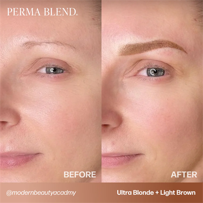 Perma Blend Light Brown Kalıcı Makyaj Kaş Pigmenti 15ml