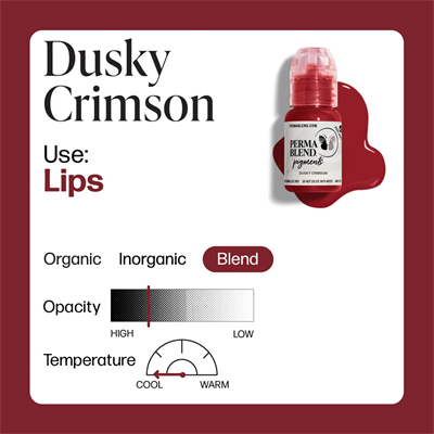 Perma Blend Lip Dusky Crimson Kalıcı Makyaj Dudak Pigmenti 15ml