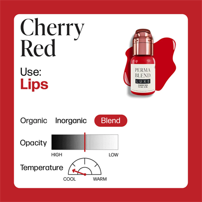 Perma Blend Luxe Cherry Red Kalıcı Makyaj Dudak Pigmenti 15ml