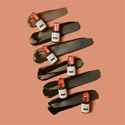 Perma Blend Luxe Chocolate Collection by Amina Sadiq – 6lı Kaş Pigment Seti – 15 ml