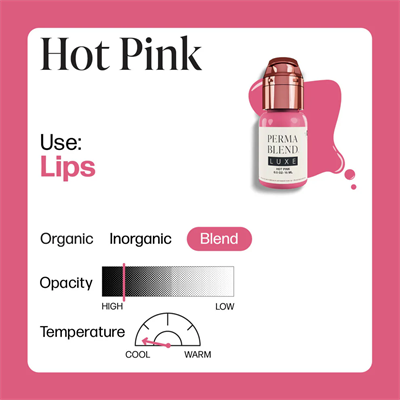 Perma Blend Luxe Hot Pink Kalıcı Makyaj Dudak Pigmenti 15ml