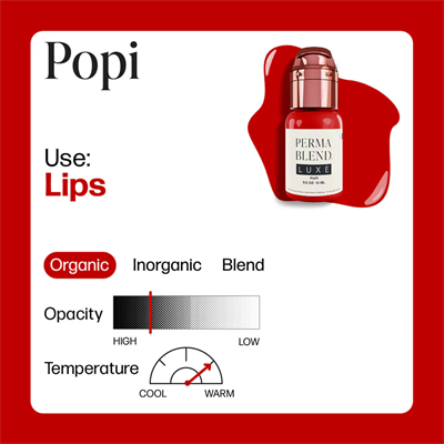 Perma Blend Luxe Popi Kalıcı Makyaj Dudak Pigmenti 15ml