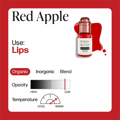 Perma Blend Luxe Red Apple Kalıcı Makyaj Dudak Pigmenti 15ml
