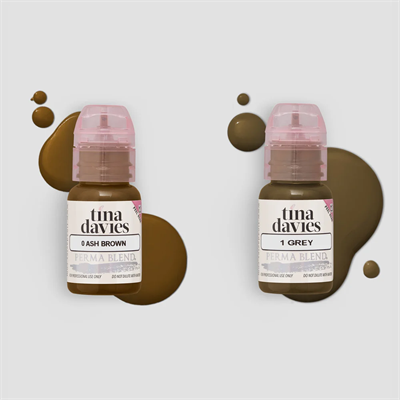 Perma Blend - Tina Davies I Love Ink Eyebrow Collection - 8x 15 ml