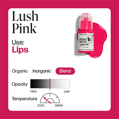 Perma Blend Lush Pink Kalıcı Makyaj Dudak Pigmenti 15ml
