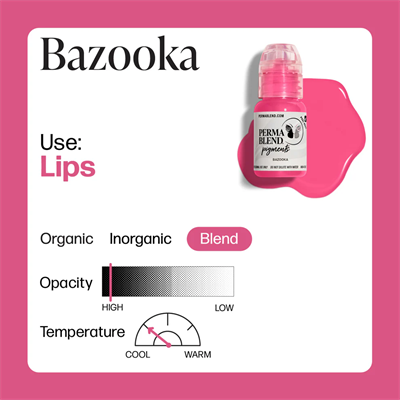 Perma Blend Sultry Lip Bazooka Kalıcı Makyaj Dudak Pigmenti 15ml