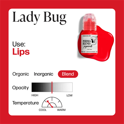 Perma Blend Sweet Lip Lady Bug Kalıcı Makyaj Dudak Pigmenti 15ml