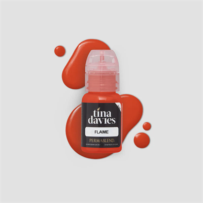 Perma Blend Tina Davies Flame Kalıcı Makyaj Dudak Pigmenti 15ml