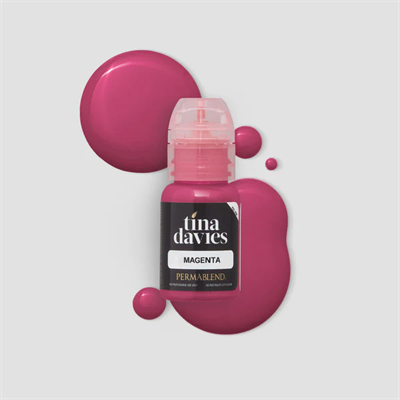 Perma Blend Tina Davies Collection Magenta – 15 ml Berry Pink Dudak Pigmenti