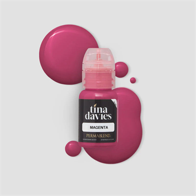 Perma Blend Tina Davies Magenta Kalıcı Makyaj Dudak Pigmenti 15ml