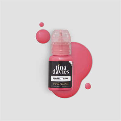 Perma Blend Tina Davies Perfect Pink Kalıcı Makyaj Dudak Pigmenti 15ml